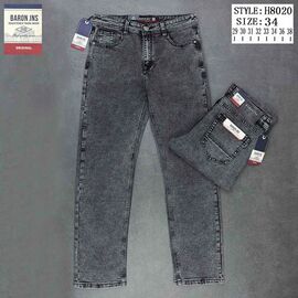 Джинси чоловічі 8020 grey р.29-38 "Baron Jeans" недорого оптом від прямого постачальника