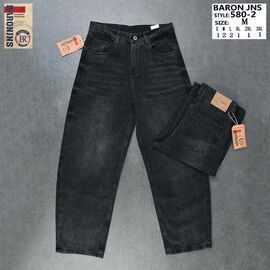 Джинси чоловічі 580-2 d.grey р.S-3XL "Baron Jeans" недорого оптом від прямого постачальника
