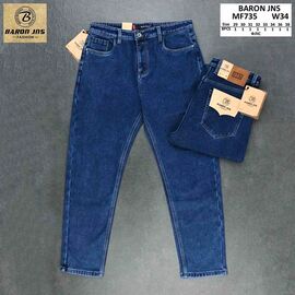 Джинси чоловічі F735 blue р.29-38 "Baron Jeans" недорого оптом від прямого постачальника