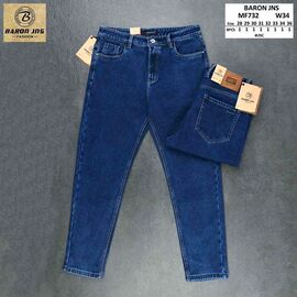 Джинси чоловічі F732 blue р.28-36 "Baron Jeans" недорого оптом від прямого постачальника