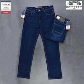 Джинси чоловічі F6506 navy р.32-40 "Baron Jeans" недорого оптом від прямого постачальника
