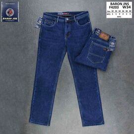 Джинси чоловічі F4203 navy р.32-40 "Baron Jeans" недорого оптом від прямого постачальника