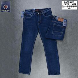 Джинси чоловічі F4210 navy р.32-38 "Baron Jeans" недорого оптом від прямого постачальника