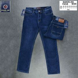 Джинси чоловічі F4218 navy р.32-42 "Baron Jeans" недорого оптом від прямого постачальника