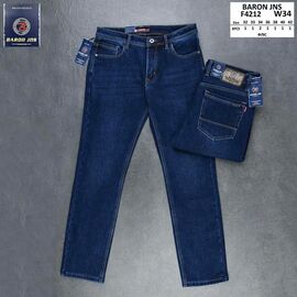 Джинси чоловічі F4212 navy р.32-42 "Baron Jeans" недорого оптом від прямого постачальника