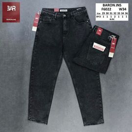 Джинси чоловічі F6022 d.grey р.29-36 "Baron Jeans" недорого оптом від прямого постачальника