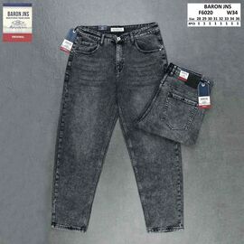 Джинси чоловічі F6020 grey р.28-36 "Baron Jeans" недорого оптом від прямого постачальника