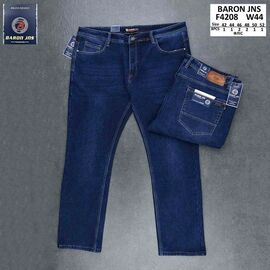 Джинси чоловічі F4208 navy р.42-52 "Baron Jeans" недорого оптом від прямого постачальника