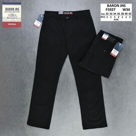 Джинси чоловічі F5927 black р.32-42 "Baron Jeans" недорого оптом від прямого постачальника