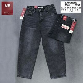Джинси чоловічі F501 d.grey р.26-32 "Baron Jeans" недорого оптом від прямого постачальника