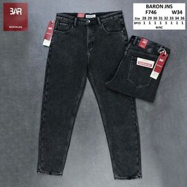 Джинси чоловічі MF746 d.grey р.28-36 "Baron Jeans" недорого оптом від прямого постачальника