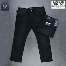 Джинси чоловічі F4517 black р.42-52 "Baron Jeans" недорого оптом від прямого постачальника