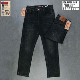 Джинси чоловічі F751 d.grey р.29-38 "Baron Jeans" недорого оптом від прямого постачальника