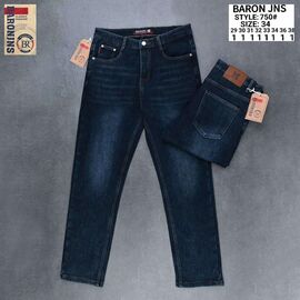Джинси чоловічі F750 navy р.29-38 "Baron Jeans" недорого оптом від прямого постачальника