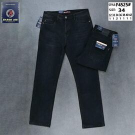 Джинси чоловічі F4525 black р.32-42 "Baron Jeans" недорого оптом від прямого постачальника