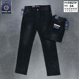 Джинси чоловічі F4521 black р.31-38 "Baron Jeans" недорого оптом від прямого постачальника