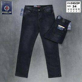 Джинси чоловічі F4522 d.grey р.32-38 "Baron Jeans" недорого оптом від прямого постачальника