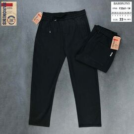 Штани чоловічі F2561-1 black р.29-38 "Baron Jeans" недорого оптом від прямого постачальника