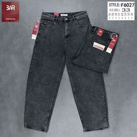 Джинси чоловічі F6027 grey р.32-38 "Baron Jeans" недорого оптом від прямого постачальника