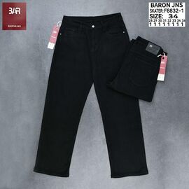 Джинси чоловічі F8832-1 black р.29-36 "Baron Jeans" недорого оптом від прямого постачальника