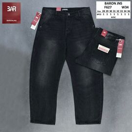 Джинси чоловічі F627 d.grey р.28-36 "Baron Jeans" недорого оптом від прямого постачальника