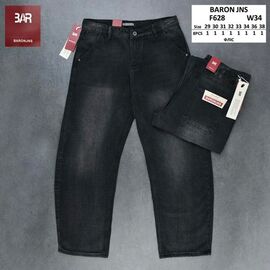Джинси чоловічі F628 d.grey р.28-36 "Baron Jeans" недорого оптом від прямого постачальника