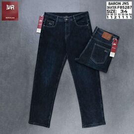 Джинси чоловічі F85287 navy р.29-36 "Baron Jeans" недорого оптом від прямого постачальника