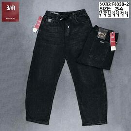 Джинси чоловічі F8838-2 black р.29-36 "Baron Jeans" недорого оптом від прямого постачальника