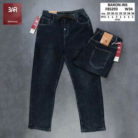 Джинси чоловічі F85293 navy р.29-36 "Baron Jeans" недорого оптом від прямого постачальника