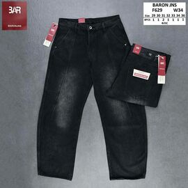 Джинси чоловічі F629 d.grey р.29-36 "Baron Jeans" недорого оптом від прямого постачальника