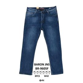 Джинси чоловічі 9605 navy р.40-50 "Baron Jeans" недорого оптом від прямого постачальника