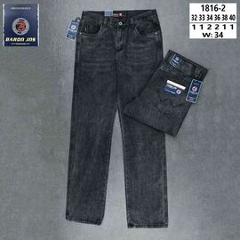 Джинси чоловічі 1816-2 grey р.32-40 "Baron Jeans" недорого оптом від прямого постачальника