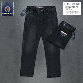 Джинси чоловічі 4557 d.grey р.32-42 "Baron Jeans" недорого оптом від прямого постачальника