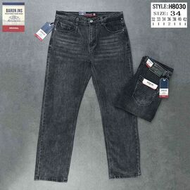 Джинси чоловічі 8030 grey р.32-42 "Baron Jeans" недорого оптом від прямого постачальника
