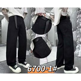Джинси чоловічі 6700-1 black р.29-36 "Baron Jeans" недорого оптом від прямого постачальника