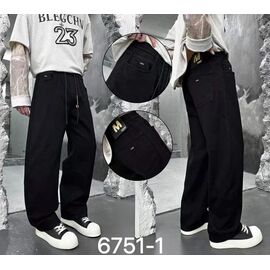 Джинси чоловічі 6751-1 black р.29-36 "Baron Jeans" недорого оптом від прямого постачальника