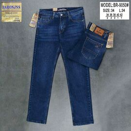 Джинси чоловічі 9050 blue р.34-42 "Baron Jeans" недорого оптом від прямого постачальника