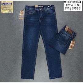 Джинси чоловічі 9052 blue р.30-38 "Baron Jeans" недорого оптом від прямого постачальника