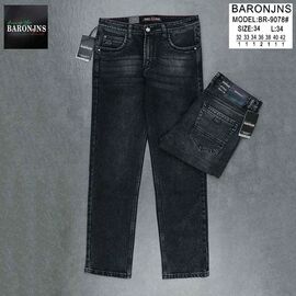 Джинси чоловічі 9078 grey р.32-38 "Baron Jeans" недорого оптом від прямого постачальника