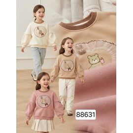 Фотография Свитер детский на девочку 88631 d.beige р.1-5 "Фунтик" недорого оптом от прямого поставщика