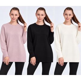 Светр жіночий 25410 milk р.46-50 "Elena&Vika" недорого оптом від прямого постачальника