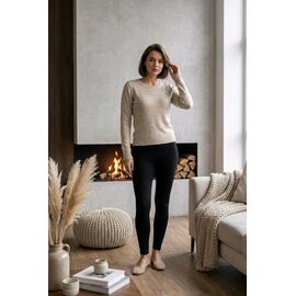 Светр жіночий 26081 beige р.42-48 "Kosta" недорого оптом від прямого постачальника