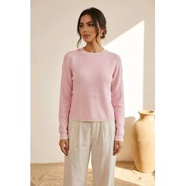Светр жіночий 295 pink р.42-46 "Kosta" недорого оптом від прямого постачальника