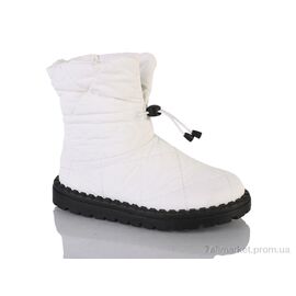 Фотография Дутики женские утепленные зима 20-990-2 white (8 пар р.36-41) "DINO ALBAT" недорого оптом от прямого поставщика