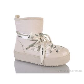 Фотография Дутики женские утепленные зима 20-1009-2 beige (8 пар р.36-41) "DINO ALBAT" недорого оптом от прямого поставщика