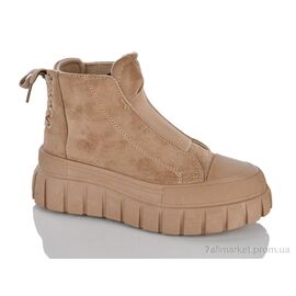Черевики жіночі стильні Весна/осінь 20-956 khaki (8 пар р.36-41) "DINO ALBAT" недорого оптом від прямого постачальника