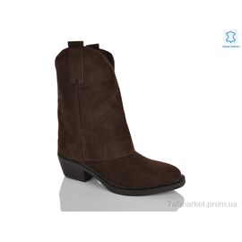 Черевики жіночі стильні Весна/осінь E8939-2 b.brown (8 пар р.36-41) "DINO ALBAT" недорого оптом від прямого постачальника