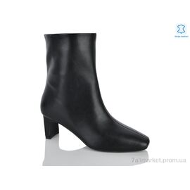 Черевики жіночі стильні Весна/осінь M8027-1 black (8 пар р.36-40) "DINO ALBAT" недорого оптом від прямого постачальника