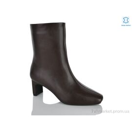Черевики жіночі стильні Весна/осінь M8027-13 brown-coffee (8 пар р.36-40) "DINO ALBAT" недорого оптом від прямого постачальника