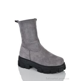Черевики жіночі стильні Весна/осінь 20-909-3 grey (8 пар р.36-41) "DINO ALBAT" недорого оптом від прямого постачальника